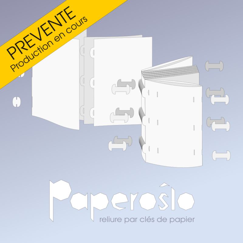 Prévente de kit prédécoupé - Paperoŝlo (disponible bientôt)